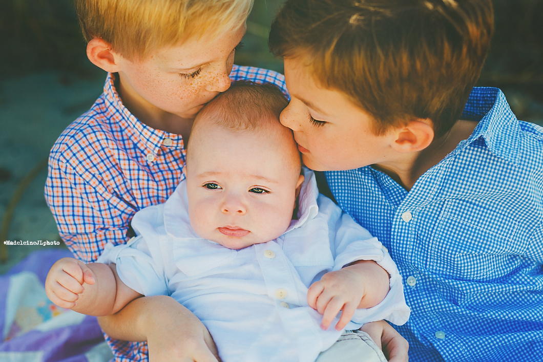 Orange County family beach session | Orange County family and kids photographer